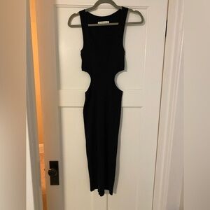 Abercrombie & Fitch- Rib Knit Cutout Dress- XS